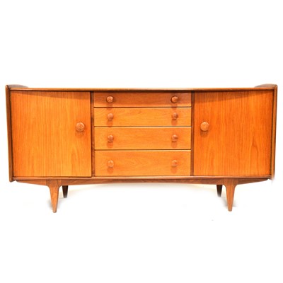Lot 544 - Mid-century modern teak sideboard, designed by John Herbert for A Younger Limited