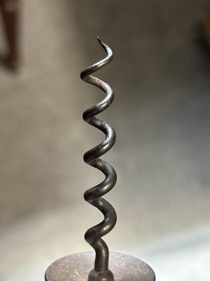 Lot 58 - Samuel Henshall Soho Patent corkscrew, Obstando Promoves