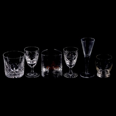 Lot 158 - Box of household crystal glassware