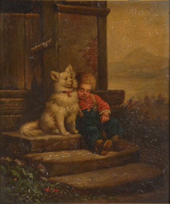 Lot 252 - Continental School, Keeping Watch