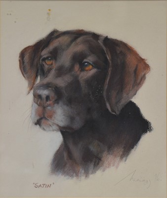 Lot 282 - Four original dog protraits