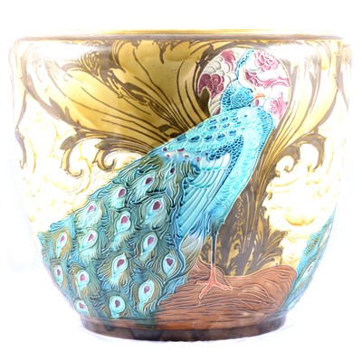 Lot 159 - A Minton's Secessionist pottery jardiniere