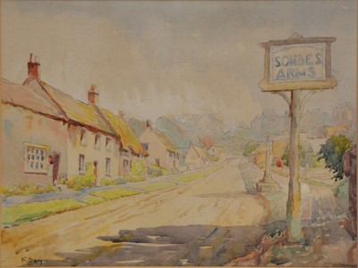 Lot 279 - F Day, Outside the Sondes Arms, Rockingham