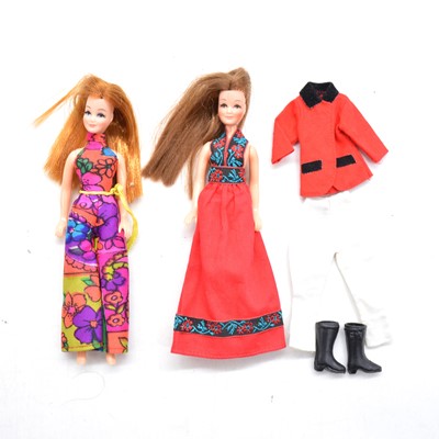 Lot 268 - Two Pippa Rosemary dolls, with riding suit