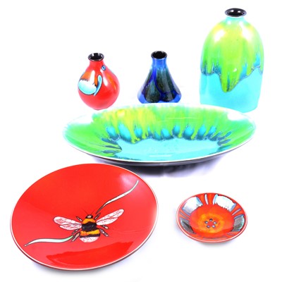 Lot 20 - Eight pieces of modern Poole Pottery