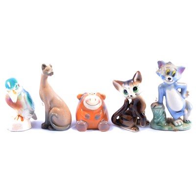 Lot 75 - Collection of small animal ornaments and figures