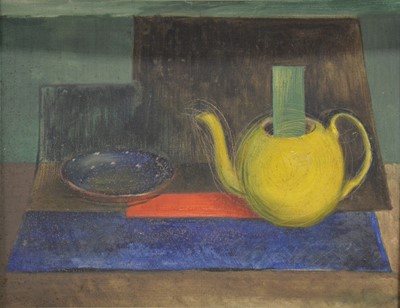 Lot 320 - Leighton Hall Woollatt, two abstract paintings