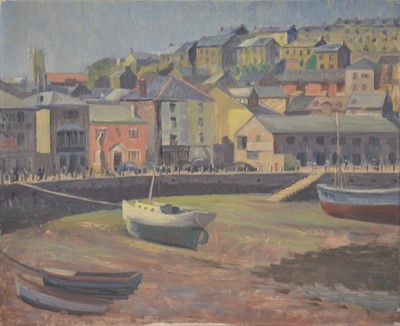Lot 301 - Leighton Hall Woollatt, Cadgwith/Lizard, and another similar painting