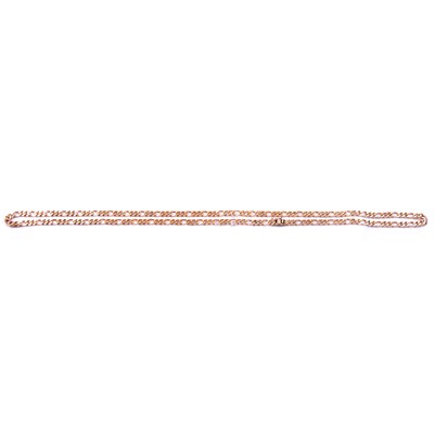 Lot 314 - Uno A Erre - a 9 carat yellow gold chain.