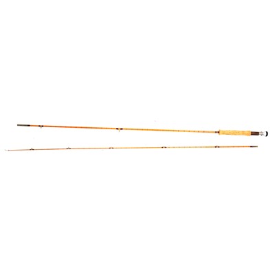 Lot 327 - Fosters of Ashbourne, an 'AEM' 2-piece 8' split cane fishing rod