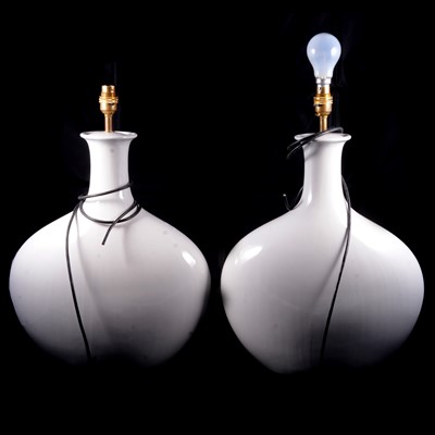 Lot 459 - Two modern ceramic lamp bases