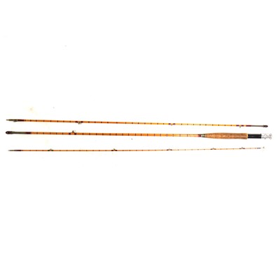 Lot 329 - Hardy Brothers, 'The Hardy Fly Palakona', 3-piece split cane fly fishing rod