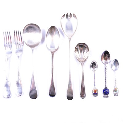 Lot 240 - Quantity of silver plated cutlery
