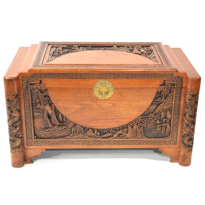 Lot 457 - Camphor wood chest