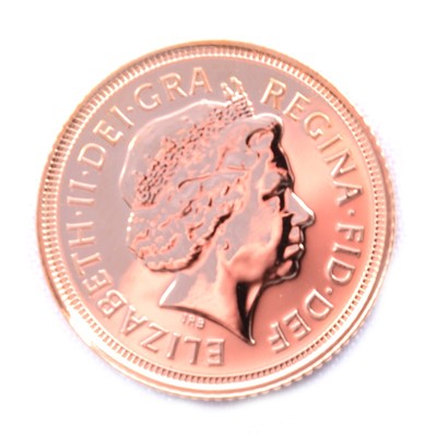 Lot 184A - A gold Half Sovereign coin, Queen Elizabeth II 2009