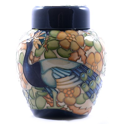 Lot 41 - Nicola Slaney for Moorcroft Pottery, a large 'Blackwell' pattern ginger jar and cover
