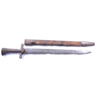 Lot 199 - Bavarian hunting sword, 19th century