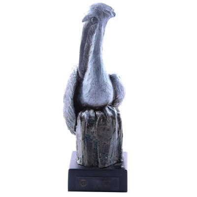 Lot 140 - South African sculpture of a pelican