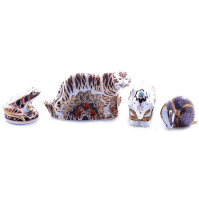 Lot 97 - Eleven Royal Crown Derby paperweights.