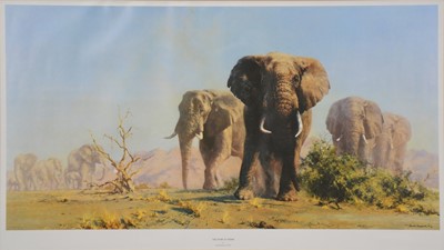 Lot 416 - After David Shepherd, The Rhino's Last Stand, and The Ivory is Theirs