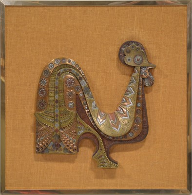 Lot 377 - Giovanni Schoeman, Cockerel, early 1970s