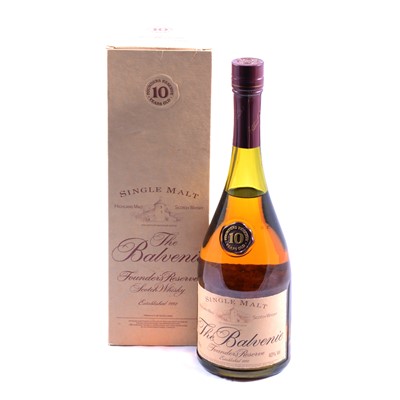 Lot 250 - The Balvenie, 10 year old Founder's Reserve, single Speyside malt whisky