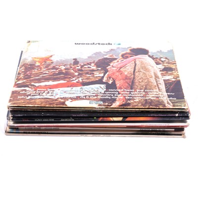 Lot 277 - Over one-hundered vinyl LP records, including Dire Straits, Genesis, Curtis Mayfield, and others