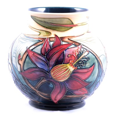 Lot 21 - Emma Bossons for Moorcroft, a vase in Hartgring design.