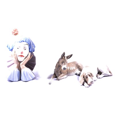 Lot 73 - Nine Lladro porcelain models