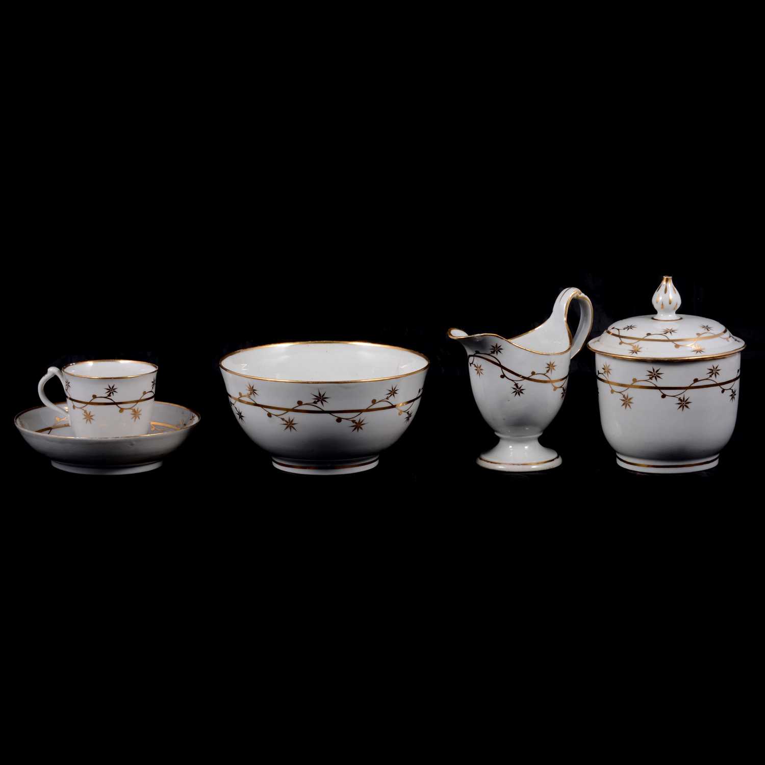 Lot 29 - Staffordshire teaset