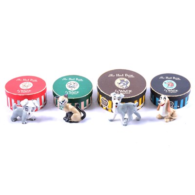 Lot 35 - Twenty Wade Hat Box figures in boxes, Characters From Walt Disney's Lady and the Tramp