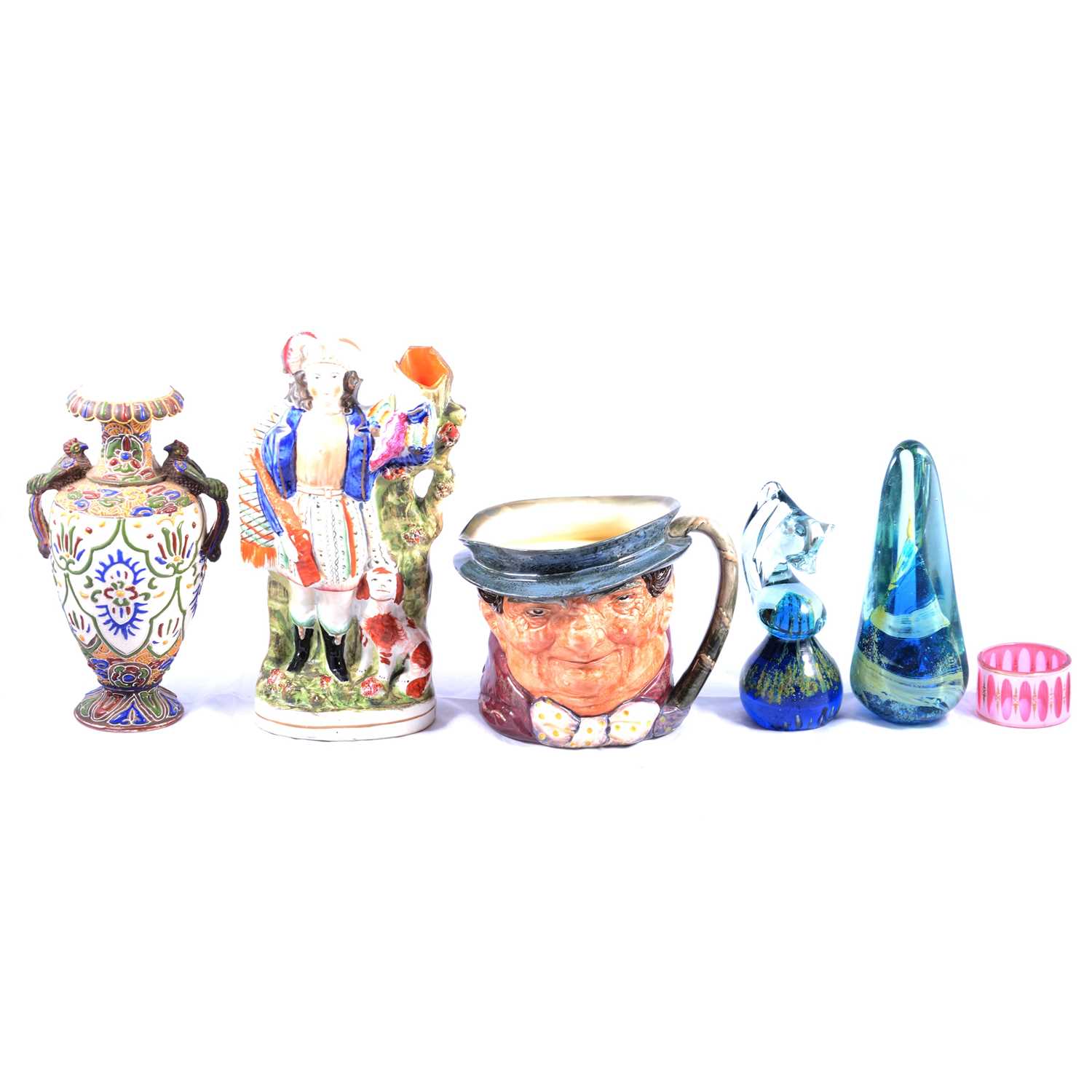Lot 54 - Miscellaneous decorative glass and ceramics, including Mdina