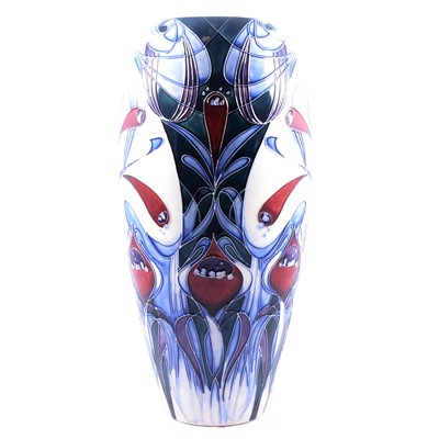 Lot 9 - Moorcroft Pottery - a Spirit of Liberty limited edition vase