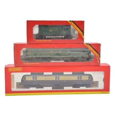 Lot 423 - Three Hornby OO gauge locomotives, boxed