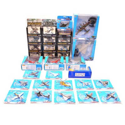 Lot 37 - Thirty-one Corgi die-cast aircraft, boxed