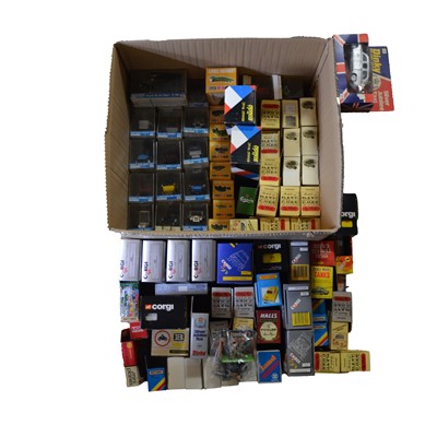 Lot 48 - Ninety-two die-cast model vehicles, boxed