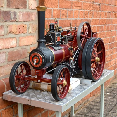 Lot 1 - Burrell 2" scale steam traction engine
