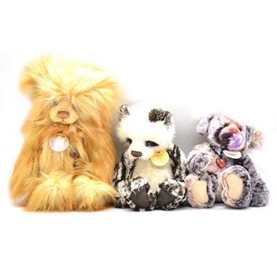 Lot 272 - Three Charlie Bears, Ragsy, Goldust, Alanna