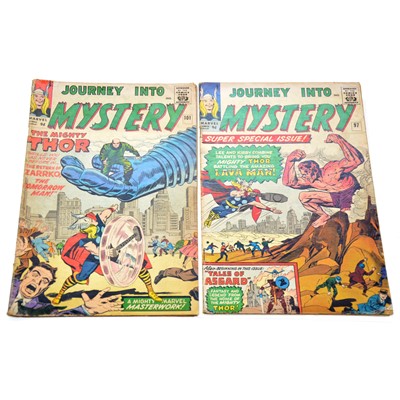 Lot 343 - Marvel Comics 'Journey into Mystery' #97 and #101, 1963