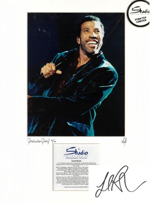 Lot 20 - Pop Memorabilia: Six Studio Limited Editions photographic artworks and associated autographs
