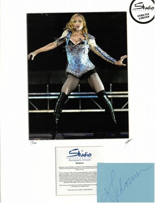 Lot 17 - Pop Memorabilia: Six Studio Limited Editions photographic artworks, with associated autographs
