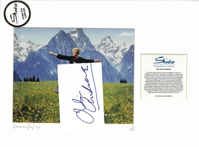 Lot 12 - Film Memorabilia: Three Studio Limited Editions photograph artworks, with associated autographs