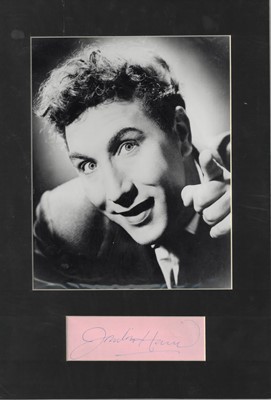 Lot 4 - Film Memorabilia: Six autographs of Hollywood icons