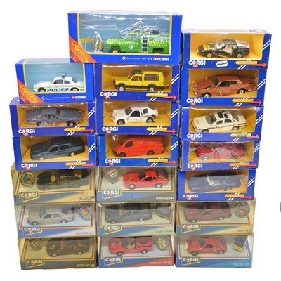Lot 32 - Twenty Corgi die-cast vehicles, boxed