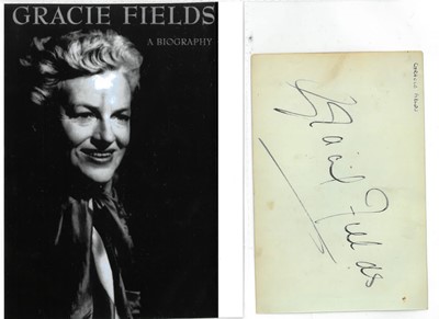 Lot 3 - Collection of Vintage Hollywood movie star autographs