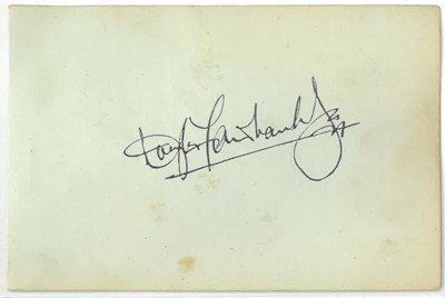 Lot 3 - Collection of Vintage Hollywood movie star autographs