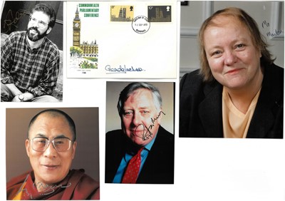 Lot 42 - Politicians and Authors: collection of British political autographs