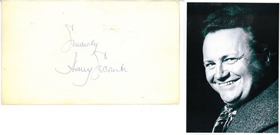 Lot 29 - Collection of autographs from the Carry On series and other comics