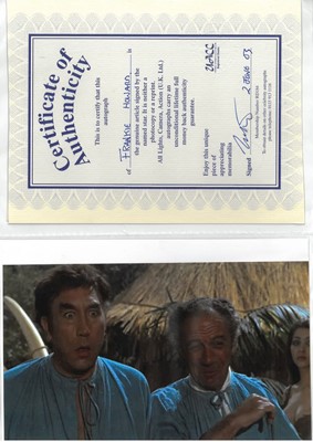 Lot 29 - Collection of autographs from the Carry On series and other comics