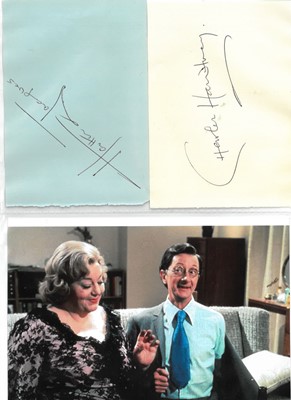 Lot 29 - Collection of autographs from the Carry On series and other comics